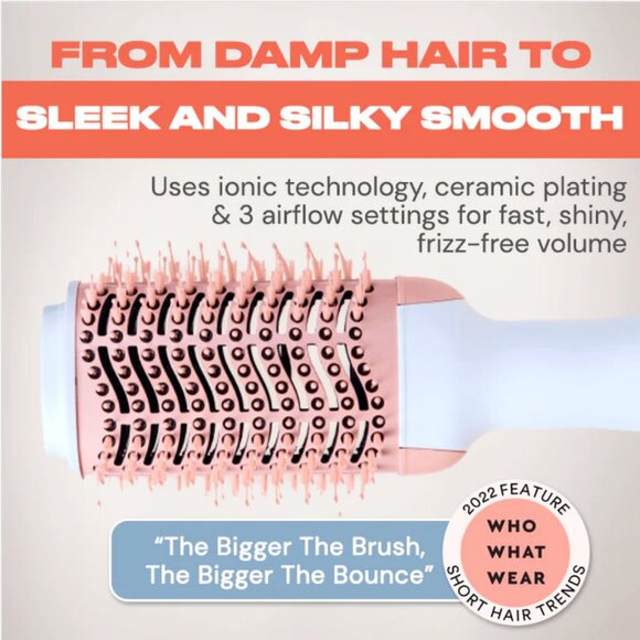 INSERT BLOWOUT HERE HAIR DRYER BRUSH *NEW* - Picture 3 of 7